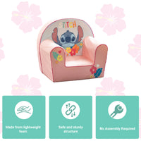 Disney Lilo and Stitch Kids Character Foam Armchair